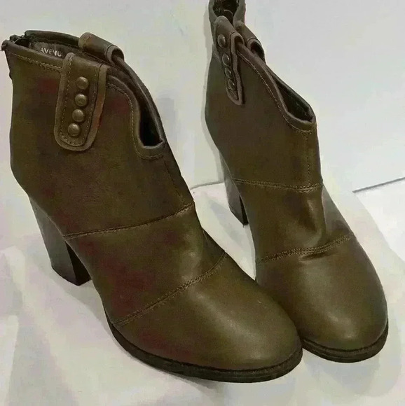 Refresh Women's Block Heel Ankle Boots zs 9 - Picture 1 of 7